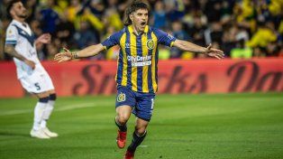 Malcorra marcó el primer gol para Rosario Central.