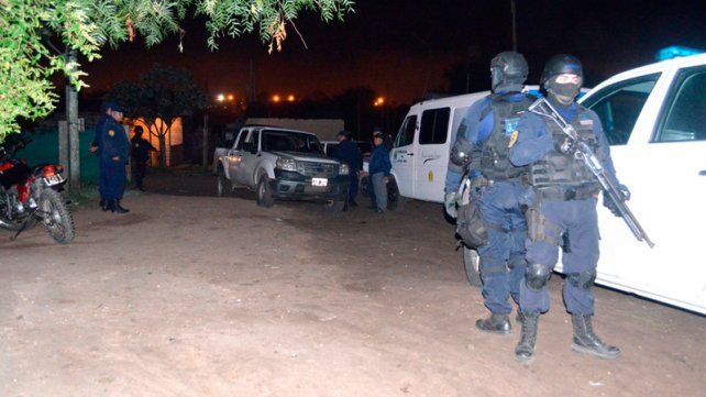 Dos años atrás. En 2016 fue el último allanamiento en el barrio