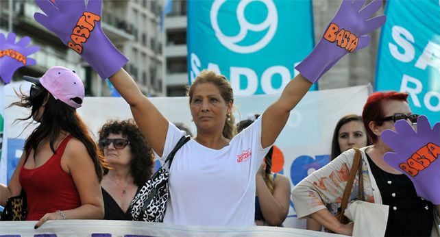 Una nueva movilización  al grito de Ni una menos