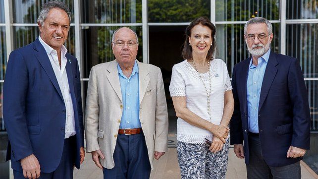 Mondino se reunió pasado este mediodía en el despacho del canciller Mauro Vieira