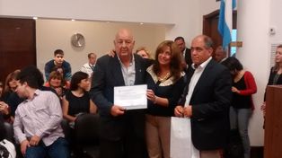 El Concejo declaró a Agustín Sarla Santafesino Destacado
