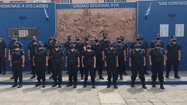 El departamento San Lorenzo sumó 27 efectivos recién egresados.