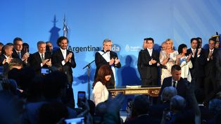 Juró el gabinete de ministros del gobierno de Alberto Fernández