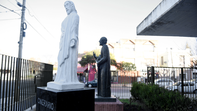 El cinerario está conformado por un pozo de 1