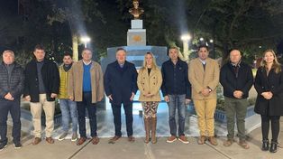 Ambrosetti se vistió de fiesta con la inauguración de obras transformadoras