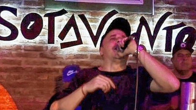 El Dipy cantó en Entre Ríos como candidato a intendente de La Matanza