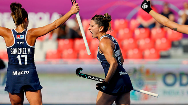 Agustina Gorzelany es la gran figura del seleccionado argentino y hasta acá la goleadora del Mundial
