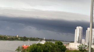 Santa Fe, bajo alerta naranja por tormentas severas en el arranque de semana.