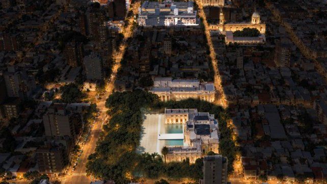 Vecinos cuestionaron. El proyecto para la Plaza Italia fue criticado por falta de espacios verdes y accesibilidad para adultos mayores.