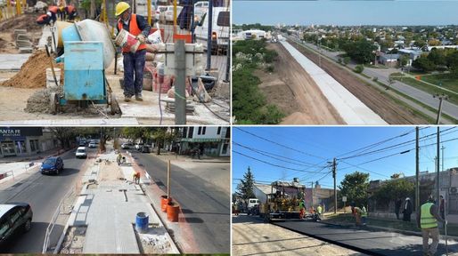 Acuerdo Capital: dos de las cinco obras que se desarrollan en la ciudad de Santa Fe entran en su etapa final