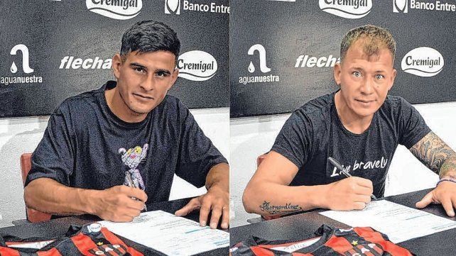 Ambos jugadores firmaron este martes con Patronato.