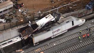 Aseguran que el tren que descarriló en España “no tuvo ningún problema operativo”