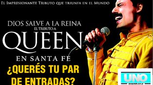 Ya están los ganadores de las entradas para el recital de Dios Salve a la Reina