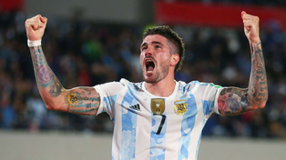 De Paul rompió el récord de Ruggeri con la selección