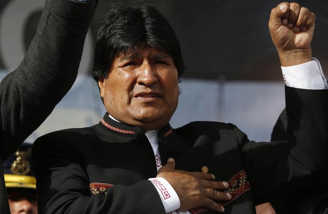 Evo Morales.