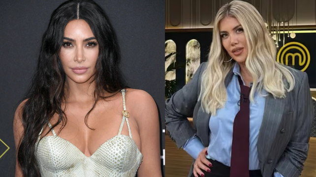 Wanda Nara le pidió un consejo a Kim Kardashian