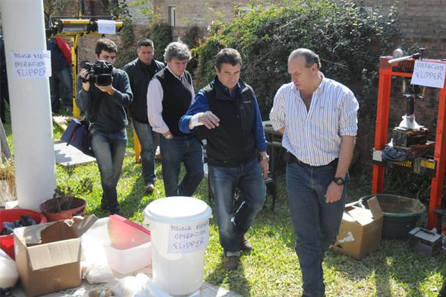 Duro cruce político después de desmantelar una cocina narco