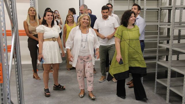 Recorrida. Las ministras realizaron distintas actividades este miércoles en la capital provincial