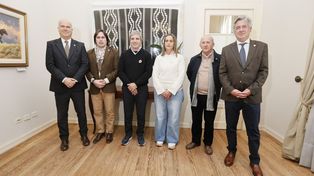 Caputo mantuvo una reunión con la Mesa de Enlace de Entidades Agropecuarias.