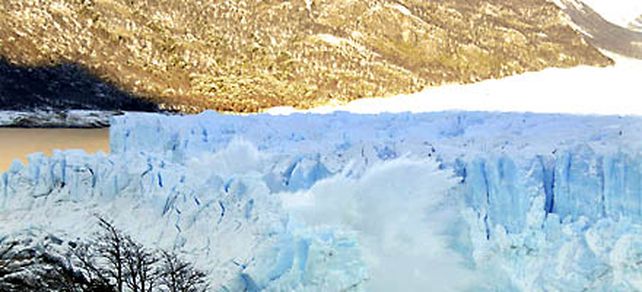 El Perito Moreno se desmoron&oacute; tras una semana de gran expectaci&oacute;n
