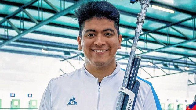 Julián Gutiérrez irá por la primera medalla para la legión argentina este lunes en tiro.