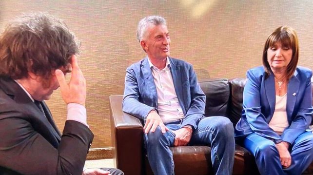 Otros tiempos. La presencia de Javier Milei genera turbulencias en la relaci&oacute;n entre Mauricio Macri y Patricia Bullrich.