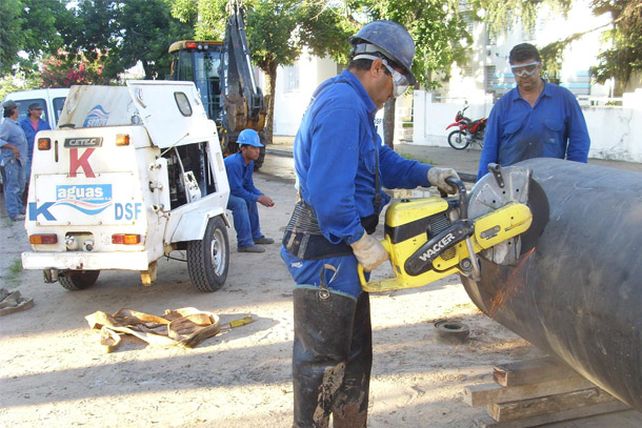 Concluyeron con éxito los trabajos del nuevo acueducto Hernández