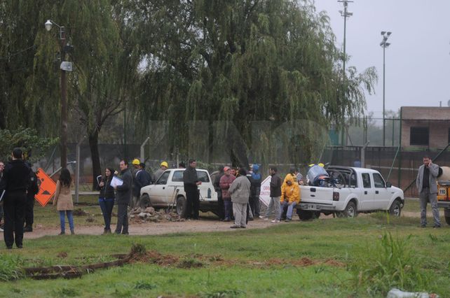 Momentos de tensión en el conflicto entre el Municipio y el Náutico Sur