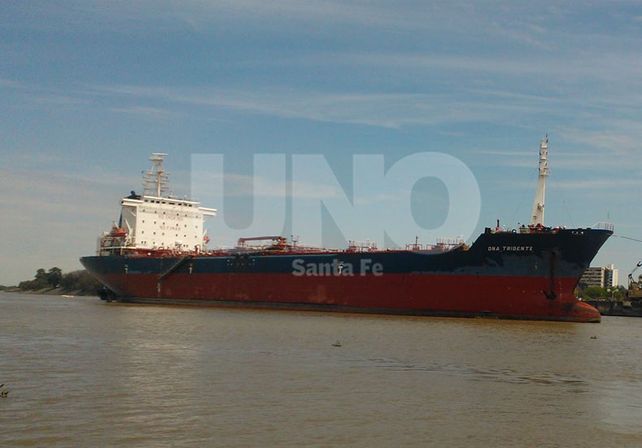 El Ona Tridente permanecerá amarrado cerca de 60 días en el puerto local.