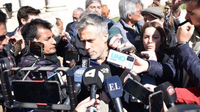 El precandidato a gobernador Leandro Busatto comenzó a jugar la interna dentro del frente Juntos Avancemos.