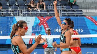 Gallay y Pereyra avanzan a las semifinales del beach vóley panamericano