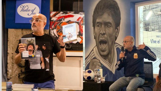 El Lazo Eterno: Daniel Arcucci cuenta la intimidad de Maradona en una charla en Hernández