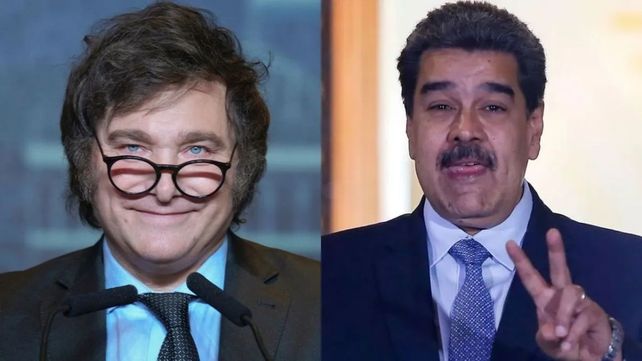 La Argentina ordena el arresto de Maduro y Venezuela el de Milei
