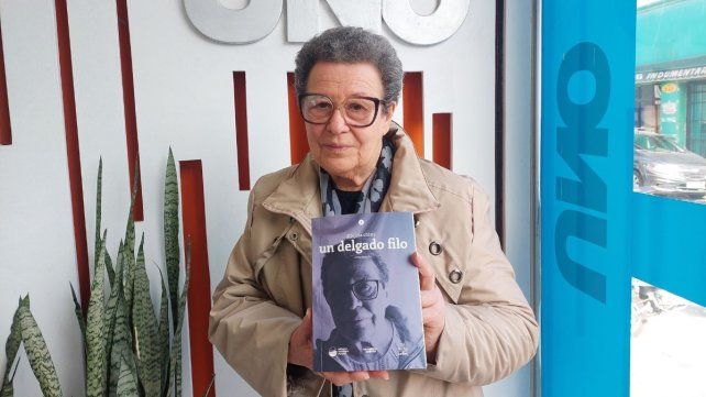 Graciela Chisty en la redacción de UNO