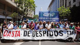 Los despidos sin causa habían alcanzado el 20,3%.