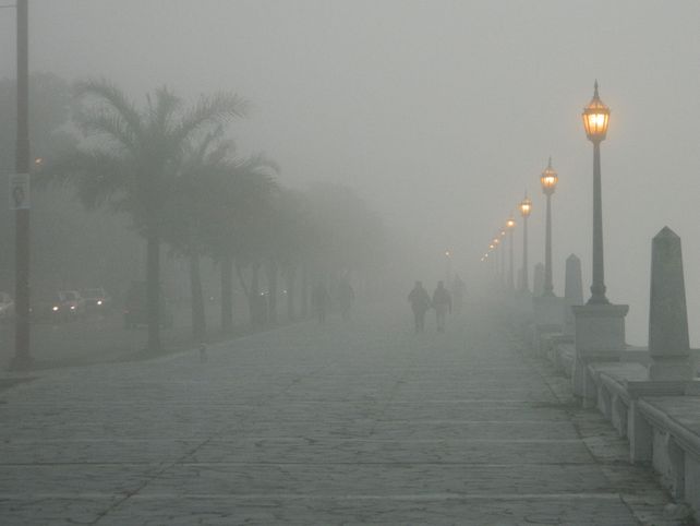 Frío y neblina en el último día de la semana