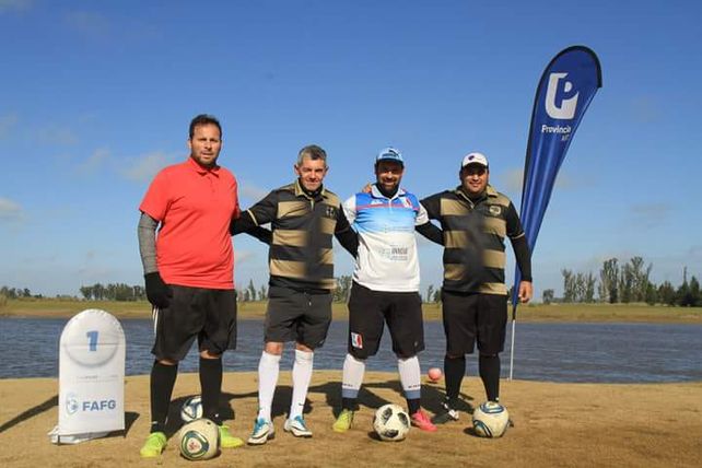 Santiago Ulrich escala en la Liga Nacional de Footgolf