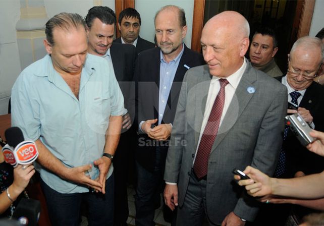 El gobernador de la provincia se reunió con el secretario de Seguridad de la Nación