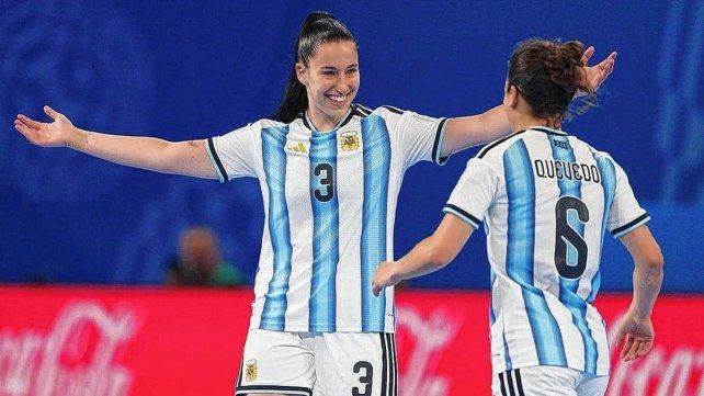 Argentina goleó 4 a 1 a Colombia y está en semifinales.