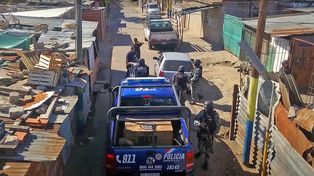 Calle Flammarion al 5000, la zona donde fue detenido Pollito, un joven que tiene a maltraer a los vecinos del barrio por las balaceras y amenazas.&nbsp;