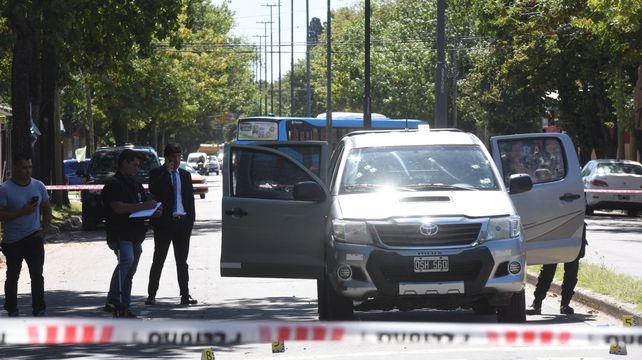 Mediodía del 19 de marzo de 2020 en San Lorenzo y Wilde. La escena del crimen de Rodrigo Sánchez.