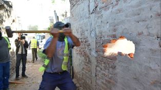 Barrio Tablada: derribaron otro búnker de droga ligado al clan Funes