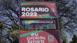 Rosario a full y en la cuenta regresiva porque el 28 de abril comenzarán los Juegos Suramericanos de la Juventud.&nbsp;
