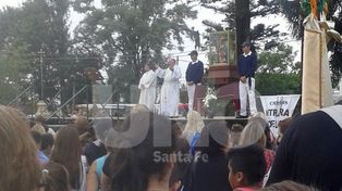 A pesar de la lluvia, Santa Fe celebra la fiesta de la Virgen de Guadalupe