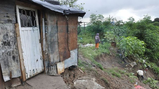 Varios barrios resultaron afectados por las lluvias en Paraná