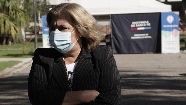 La ministra de Salud