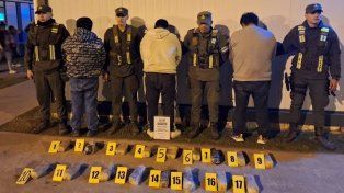 Condenan a tres ciudadanos bolivianos que llevaban 18 kilos de cocaína