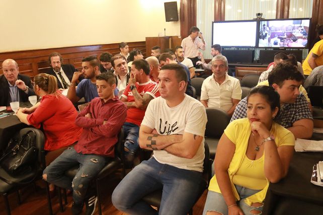 Al filo del final, en la última palabra, Lemos ratificó que son todos narcos