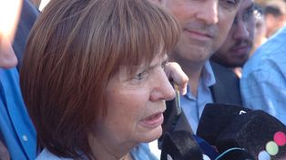 Bullrich, Corral y Pullaro quemaron droga incautada en Santa Fe