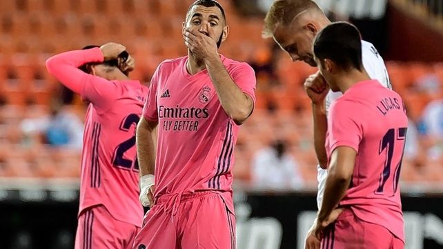 El Real Madrid sufrió un duro golpe en su visita a Valencia